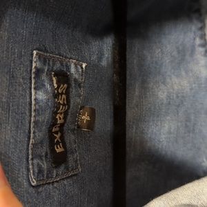 Express denim shirt size small